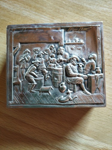 Antike silberdose 1900 - antike,