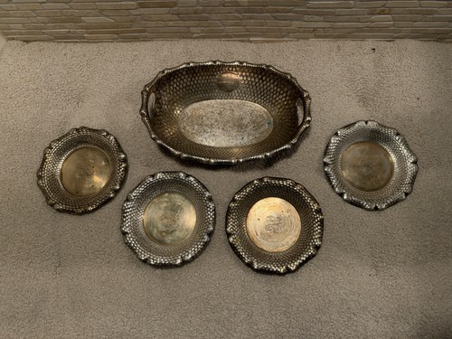 800 silber schalen set tlg - 800,