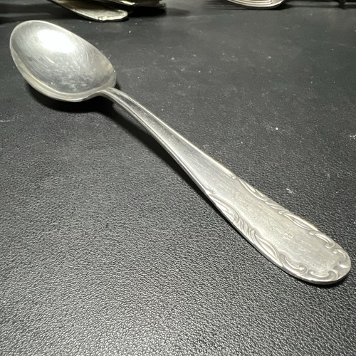 Antiker löffel silberfarben - antiker,