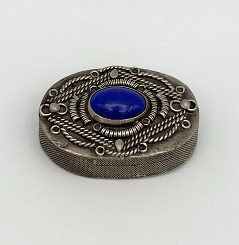 Seltene pillendose silber 800 - pillendose,