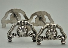 Paar Messerbänke 800er Silber