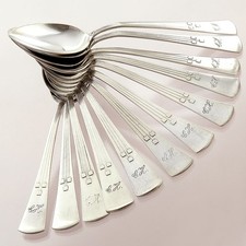 Jugendstil 12 Kaffeelöffel