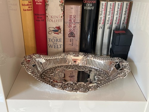 Jugendstil silberschale korb - jugendstil,