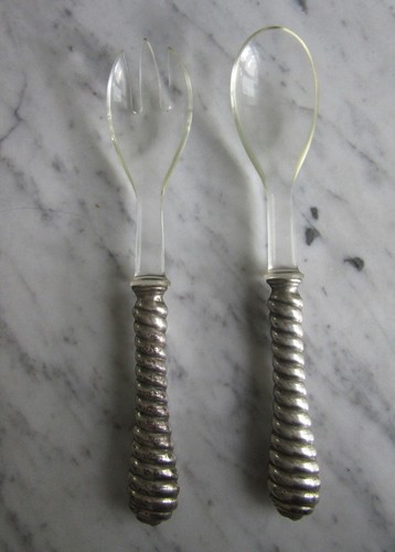 Salatbesteck echte 800 silber - echte,