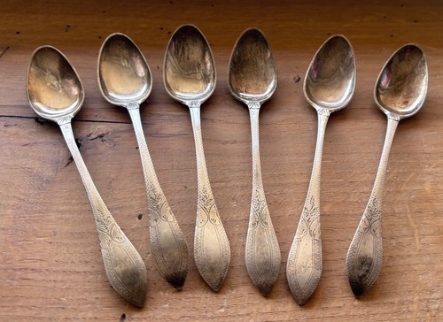 Silber teelöffel mit - silber,
