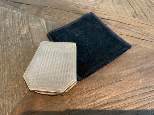 Antike puderdose 800 silber - antike,