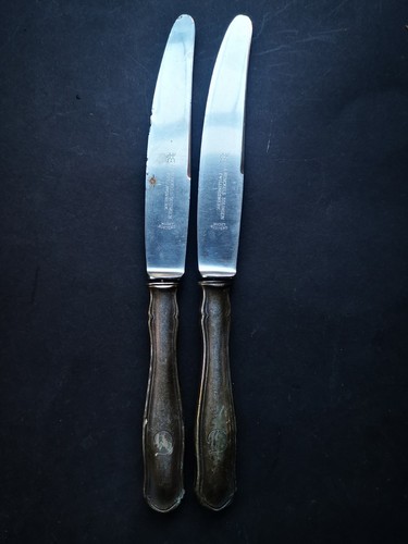 Antike messer 800er silber - antike,