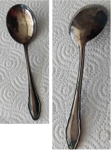 Löffel silber 800 - silber, punze
