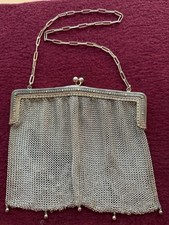 Antik 800er Silber Netz