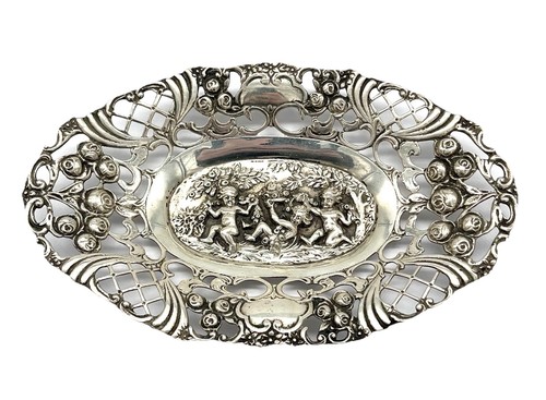 800 silber schale - schale,, konfekt