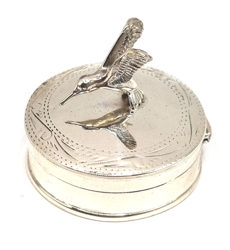 Seltene sterling silber - sterling, dose