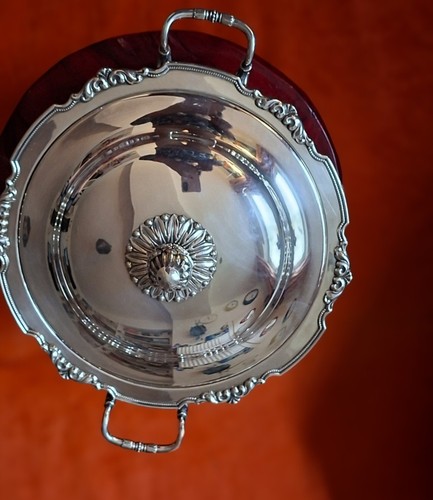 Suppenterrine mit deckel 925er
