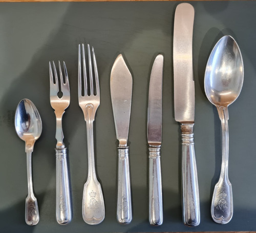 800 silber egoisten besteck - silber, egoisten-besteck