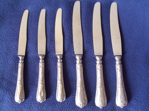Silbermesserset 6 messer - silbermesserset, –
