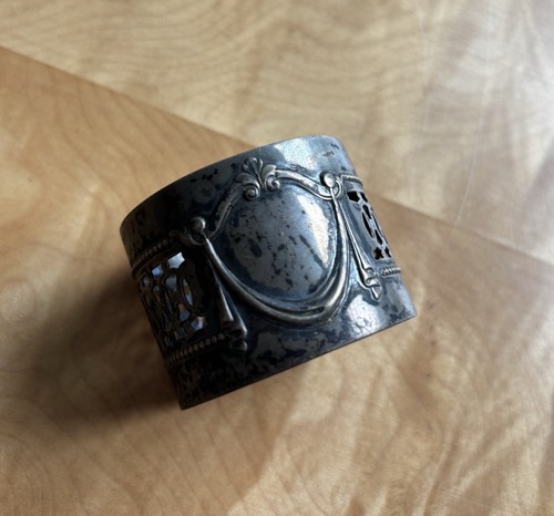 Antiker silber serviettenring - antiker,