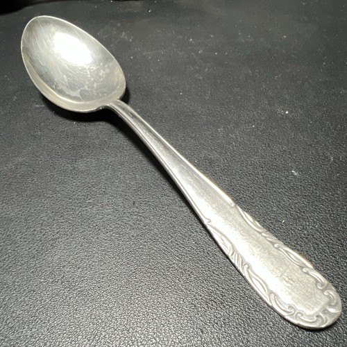 Antiker löffel silberfarben - antiker,