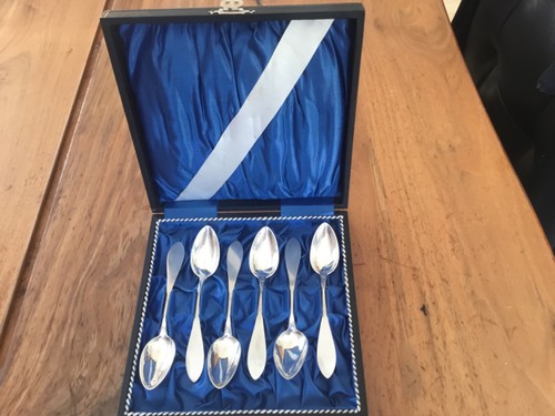 800er silberlöffel 6er set - silberlöffel, in